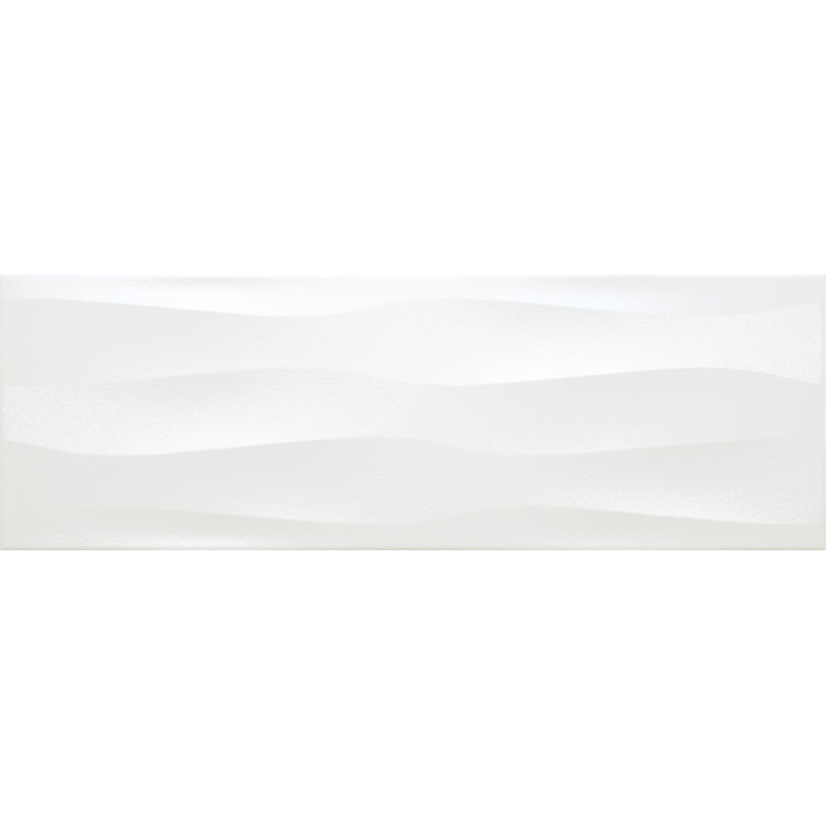 Emser Tile Artwork 12" x 35" Beveled Ceramic Patterned Tile Wayfair